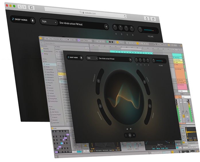 AI Synthesizer interface